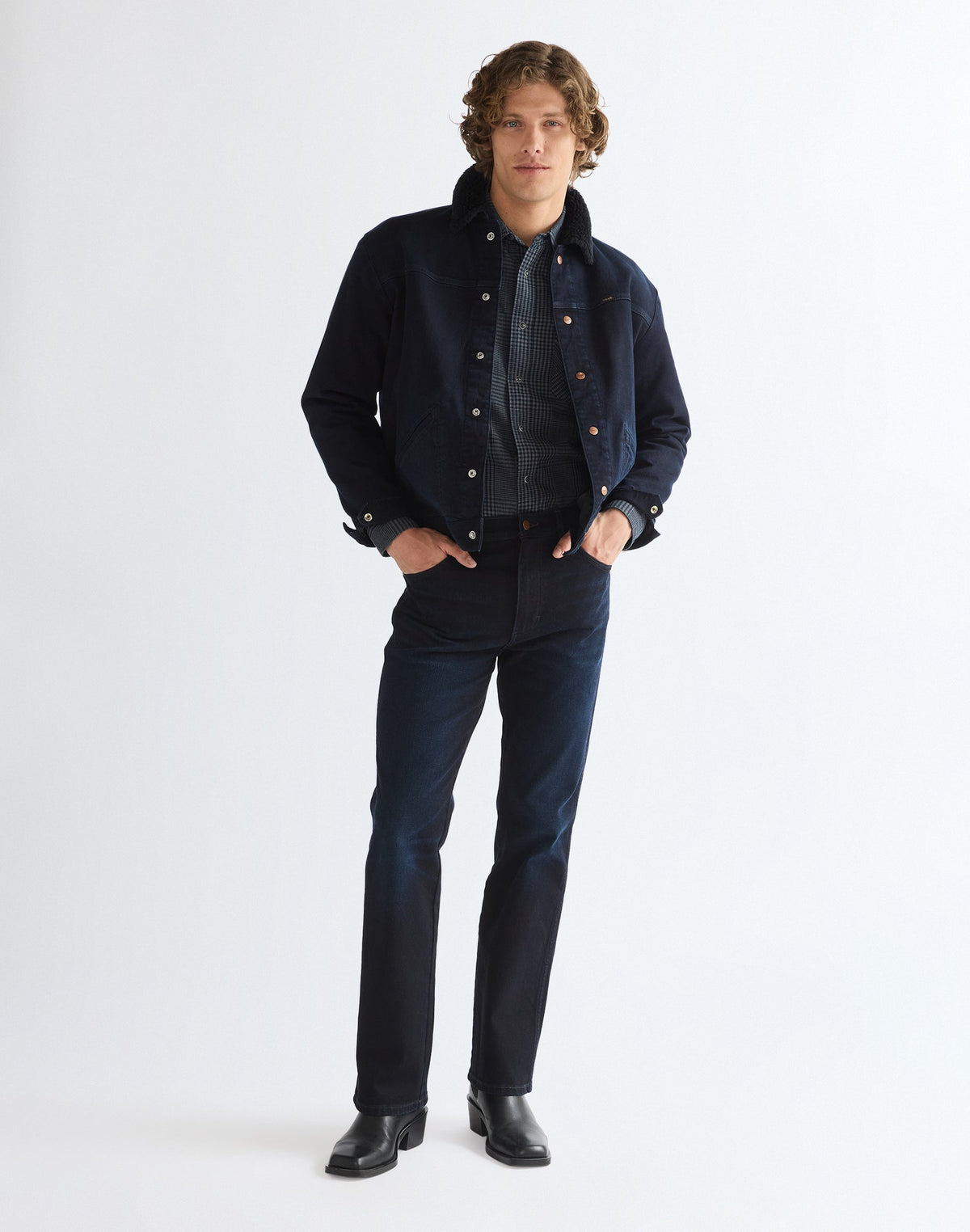 Jeansjacke Buffalo Trace in Glacier Blue