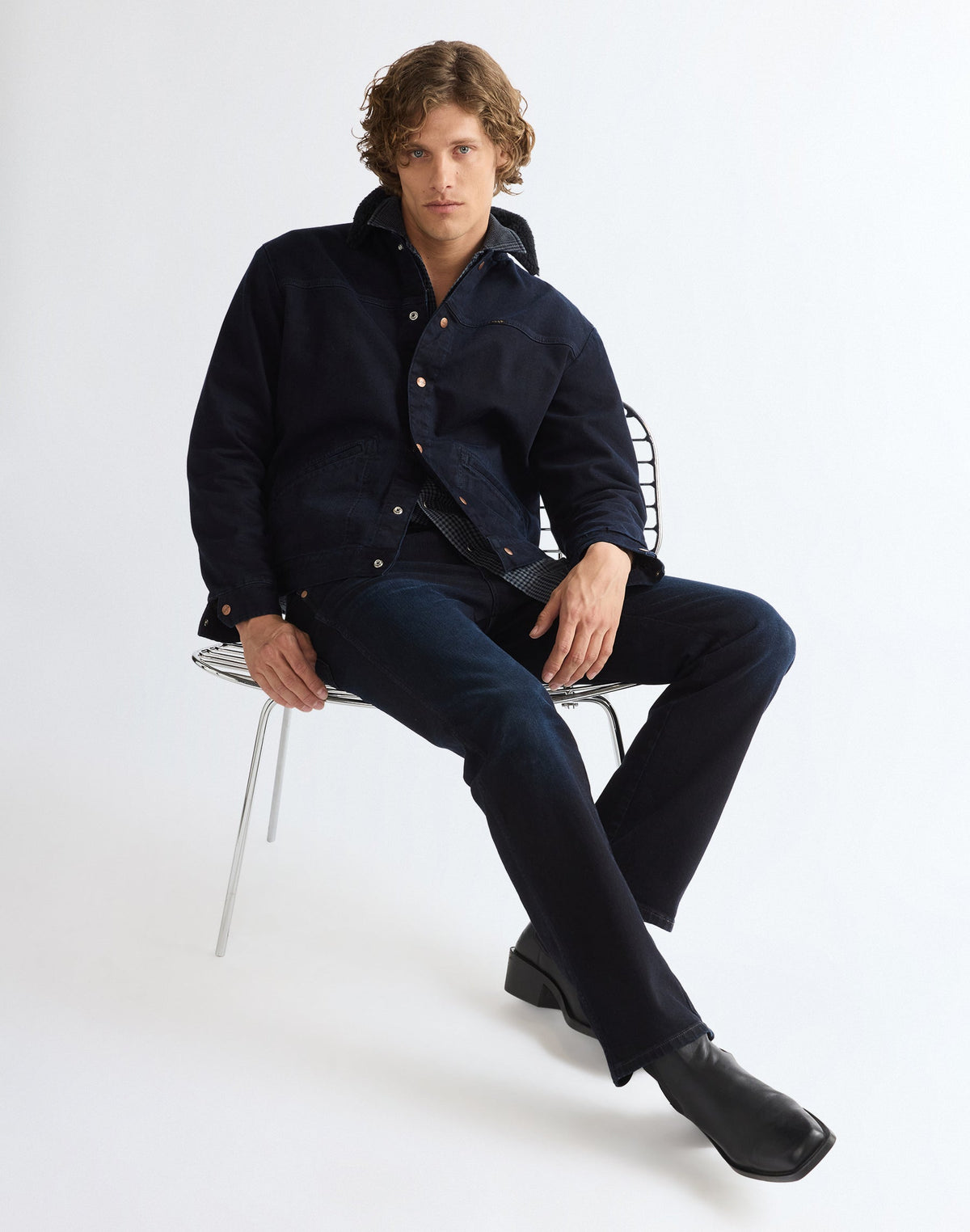 Jeansjacke Buffalo Trace in Glacier Blue