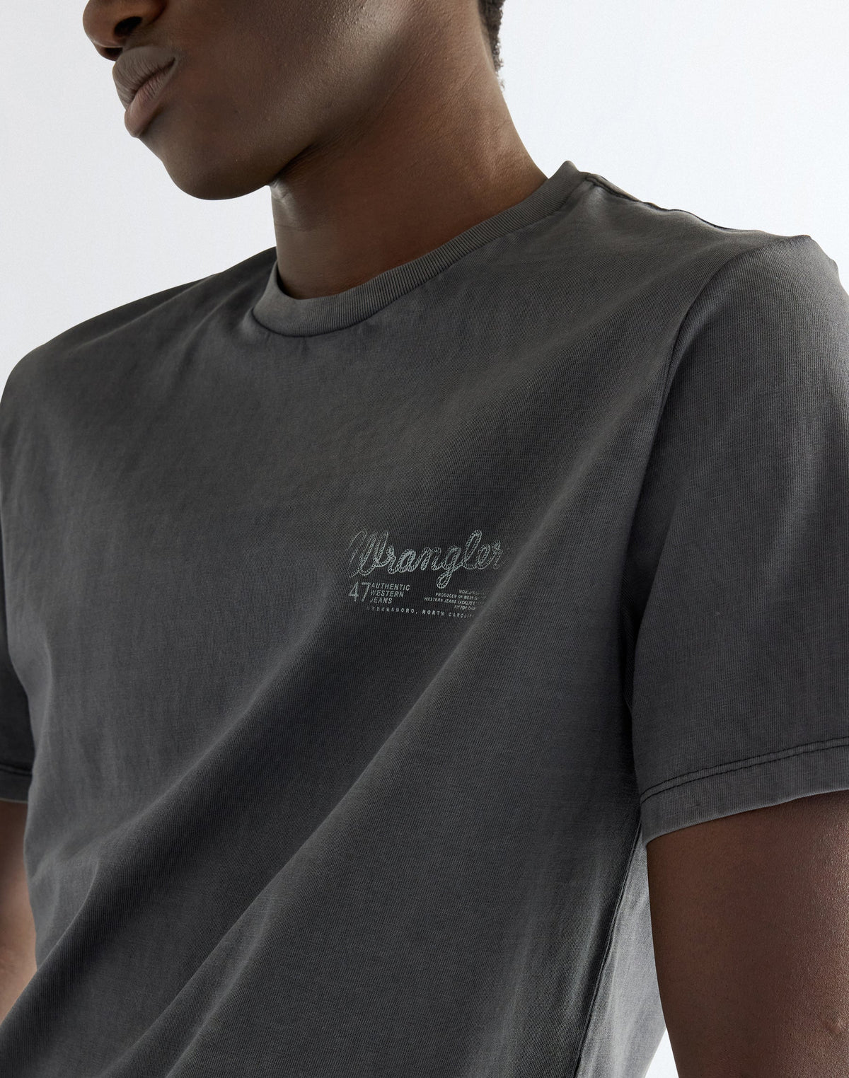 T-Shirt Graphic in Black Beauty