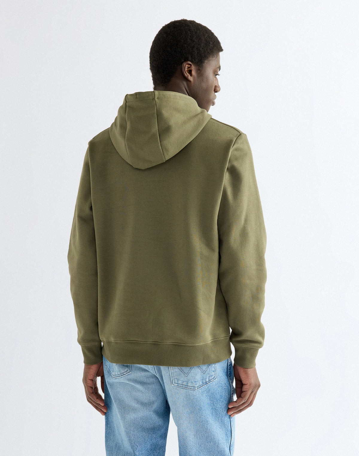 Kapuzenpullover Americana in Olive Night