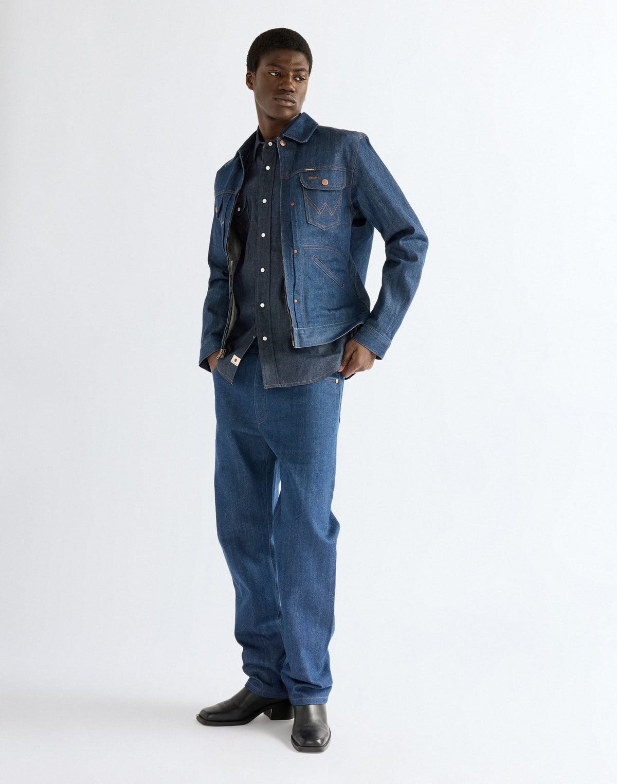 Jeansjacke 11Mjz in Indigo Raw