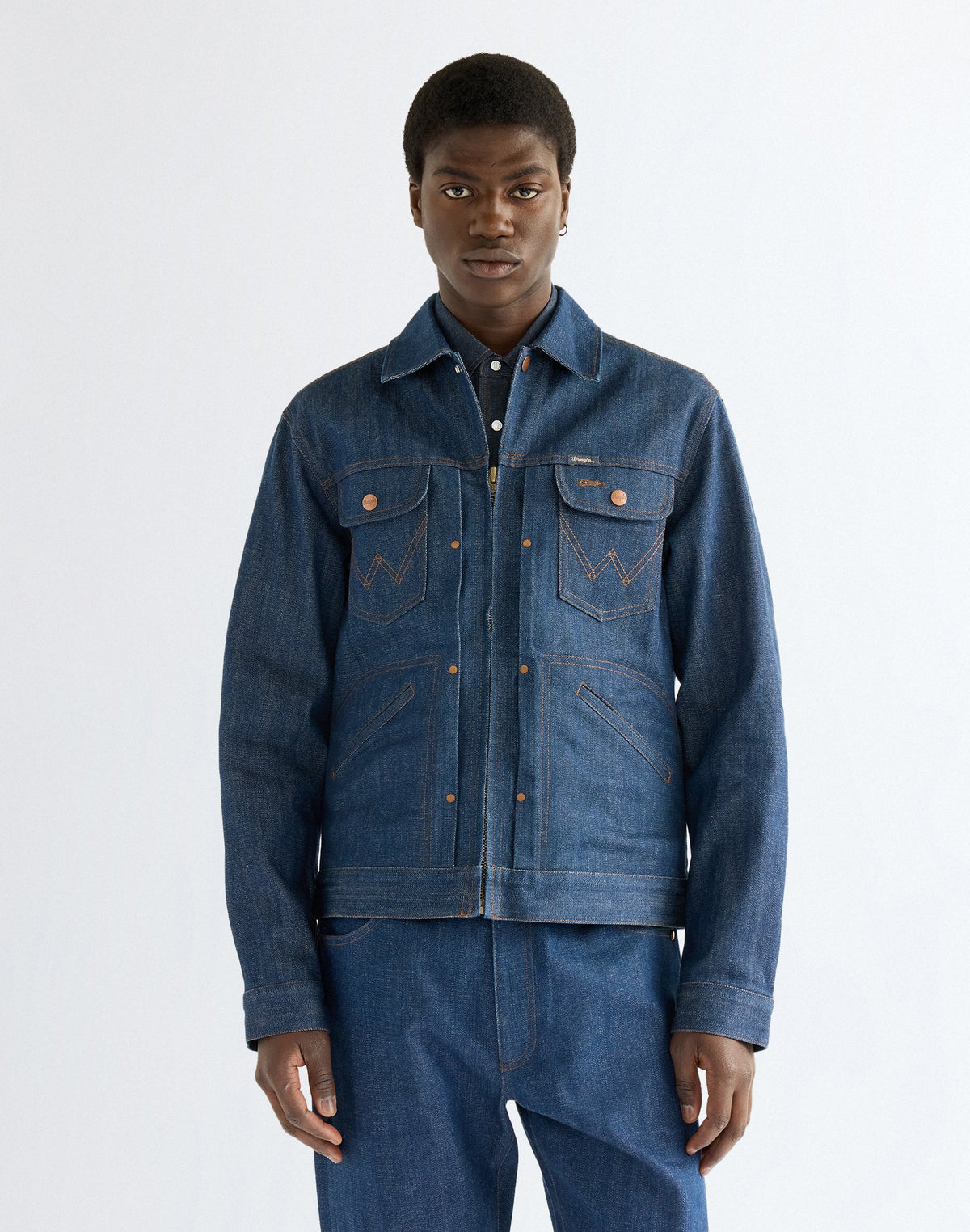Jeansjacke 11Mjz in Indigo Raw