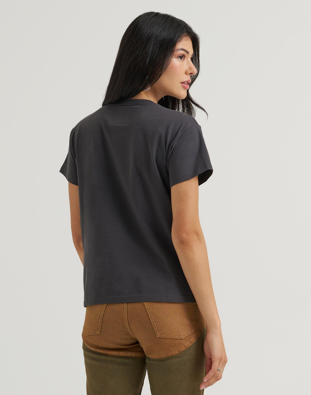 T-Shirt Giddy Up in Black