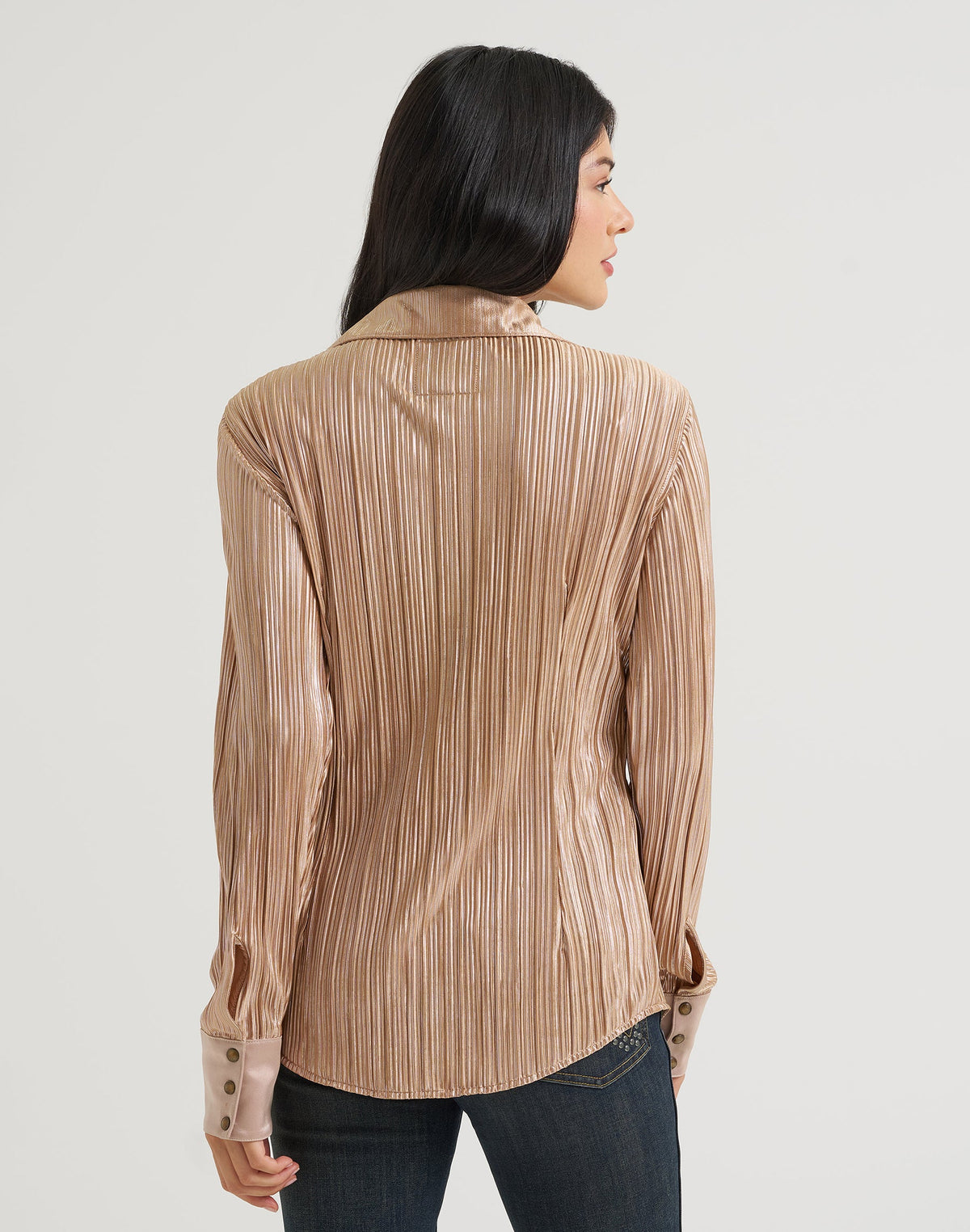 Hemd Lainey Snap in Rose Gold