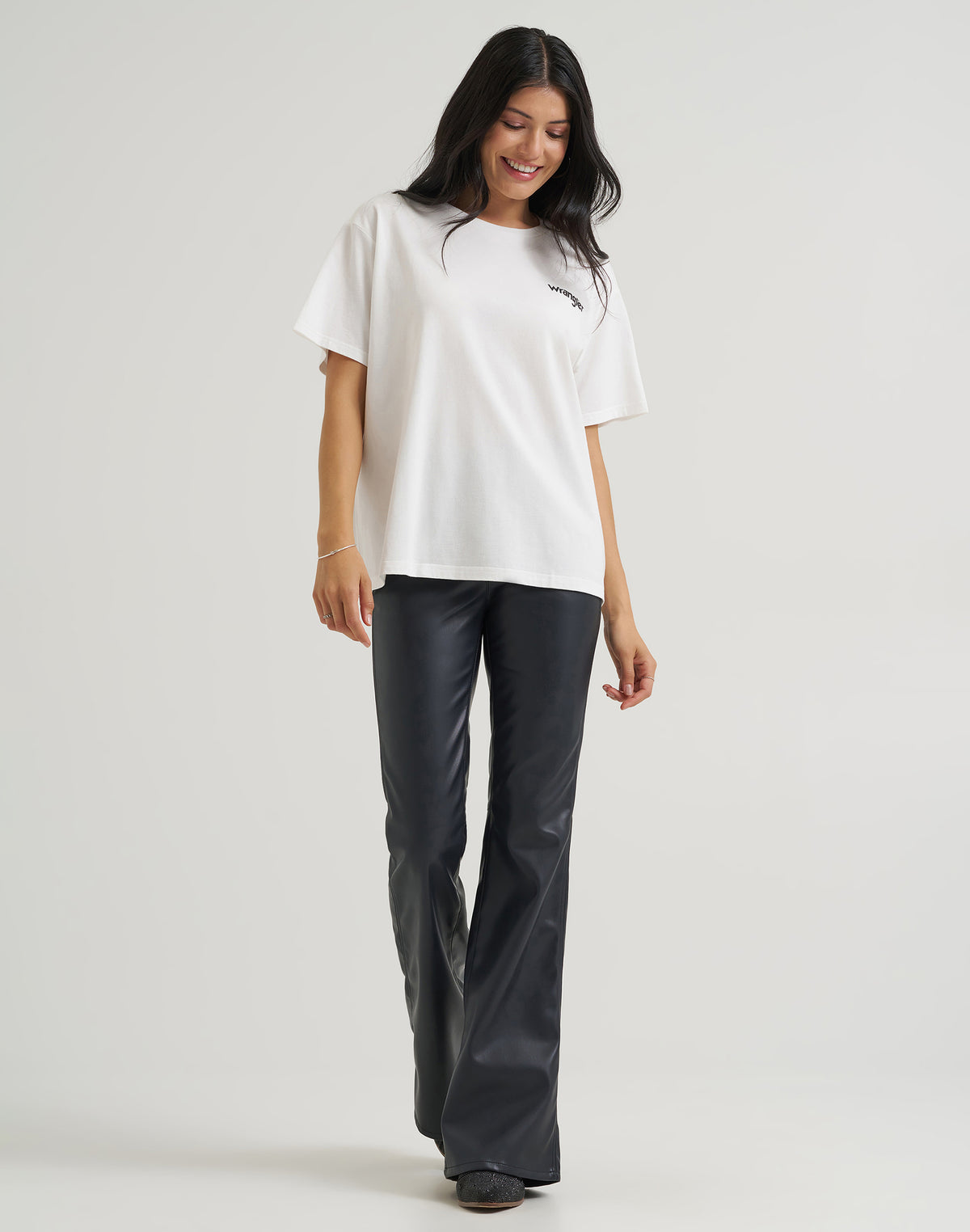 T-Shirt Click Your Boots in Winter White