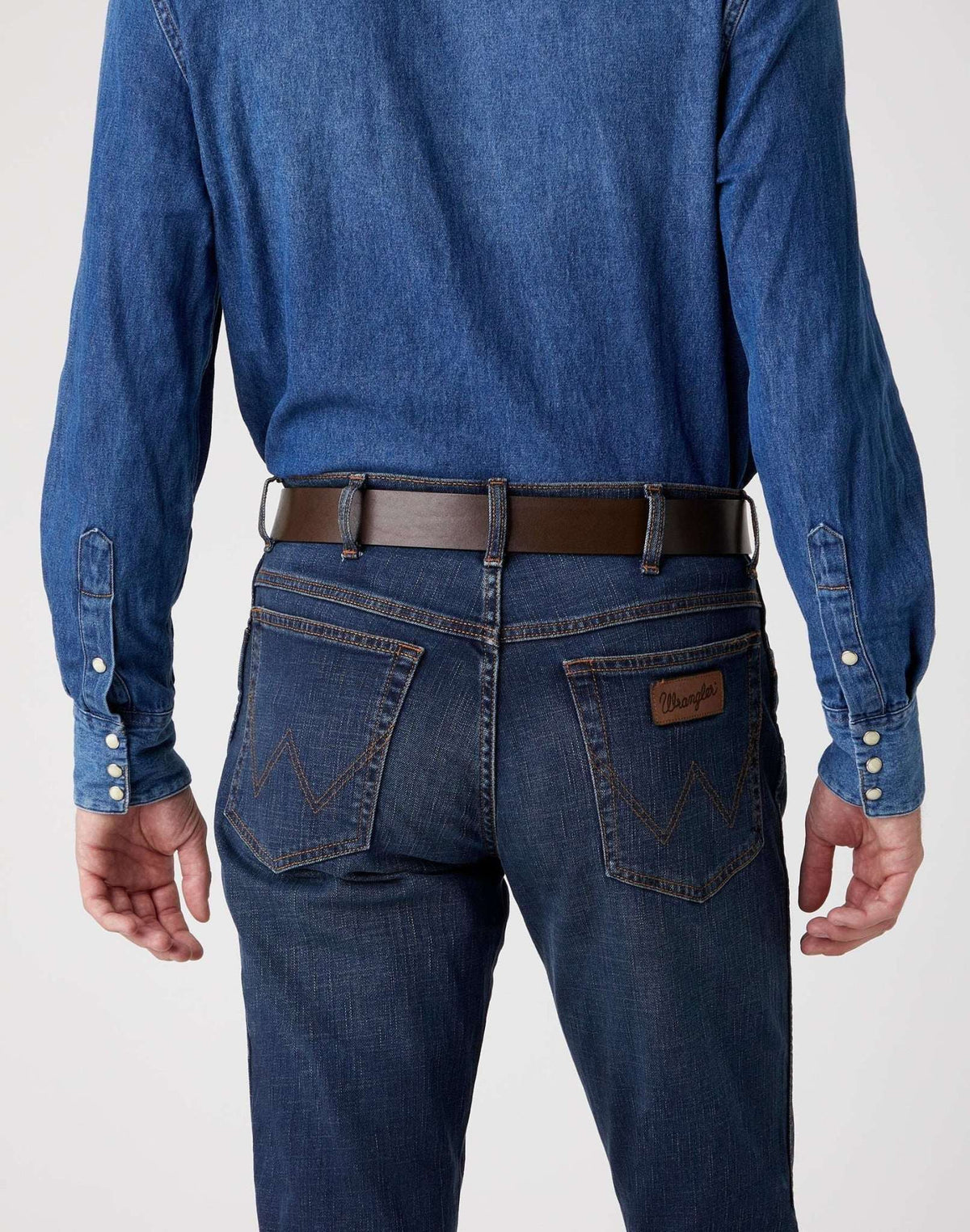 Kabel Buckle Belt in Brown