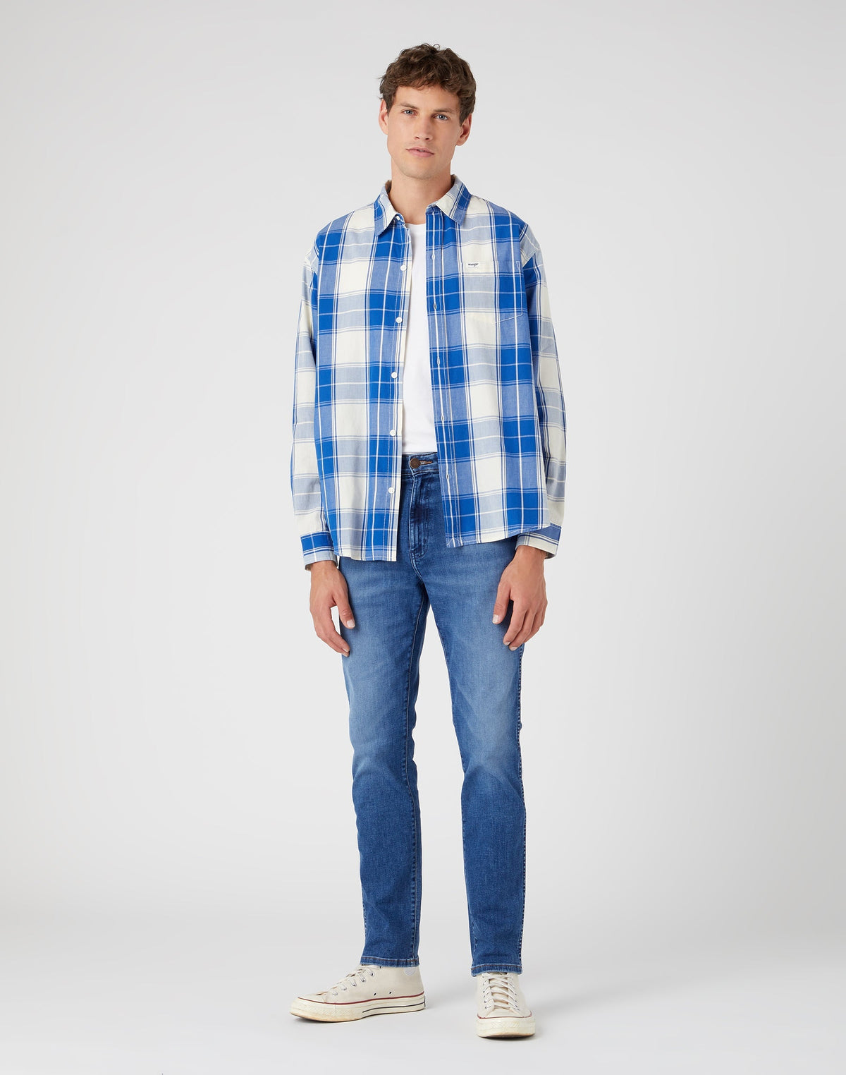 One Pocket Shirt in Nautical Blue