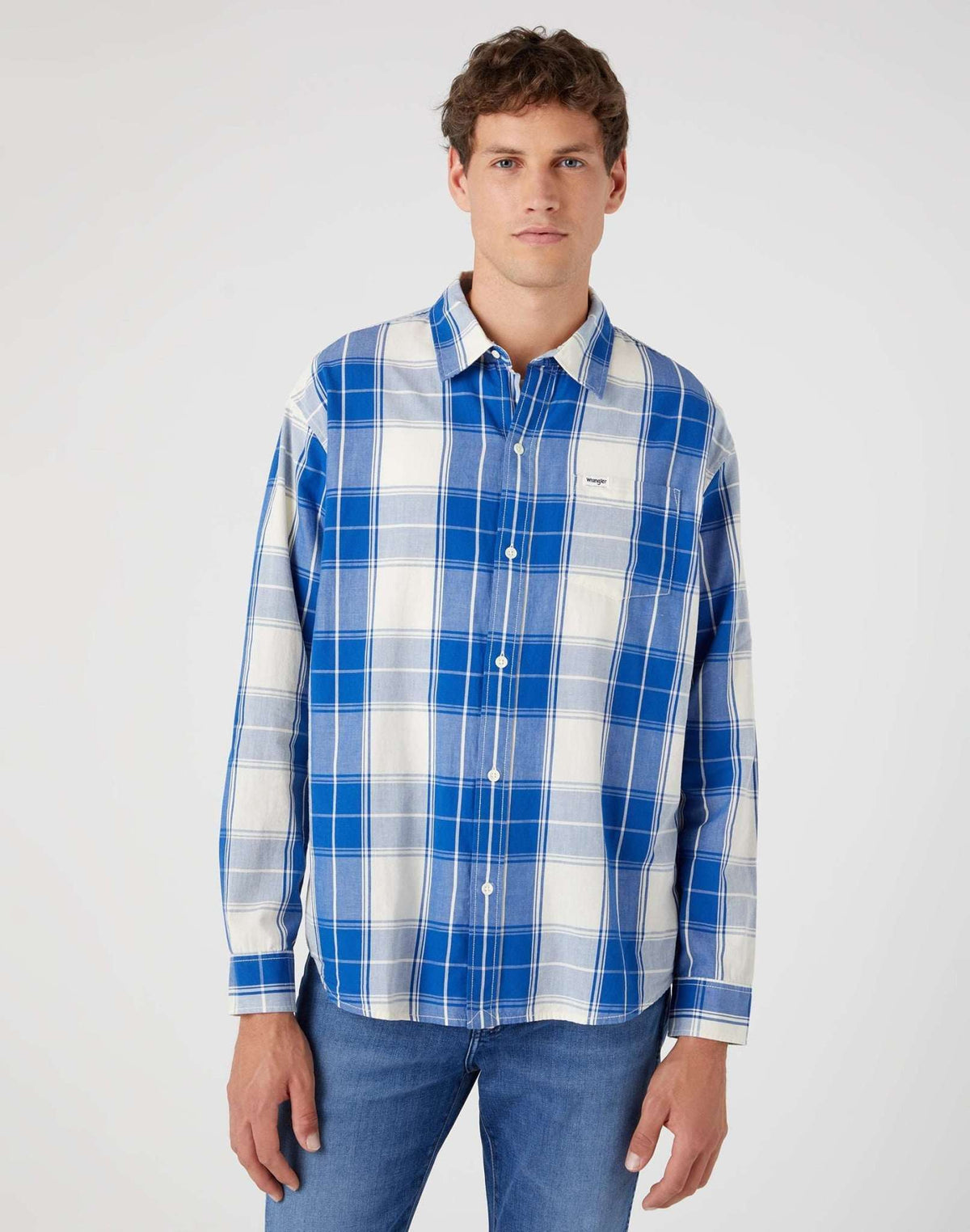 One Pocket Shirt in Nautical Blue