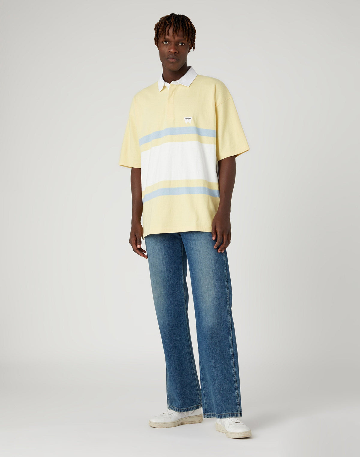 Rugby Polo Shirt in Pineapple Slice
