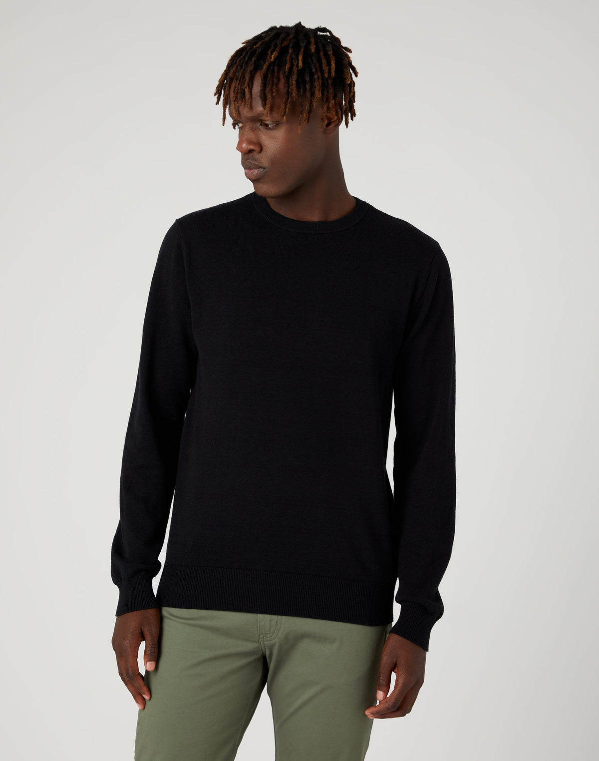 Crewneck Knit in Black