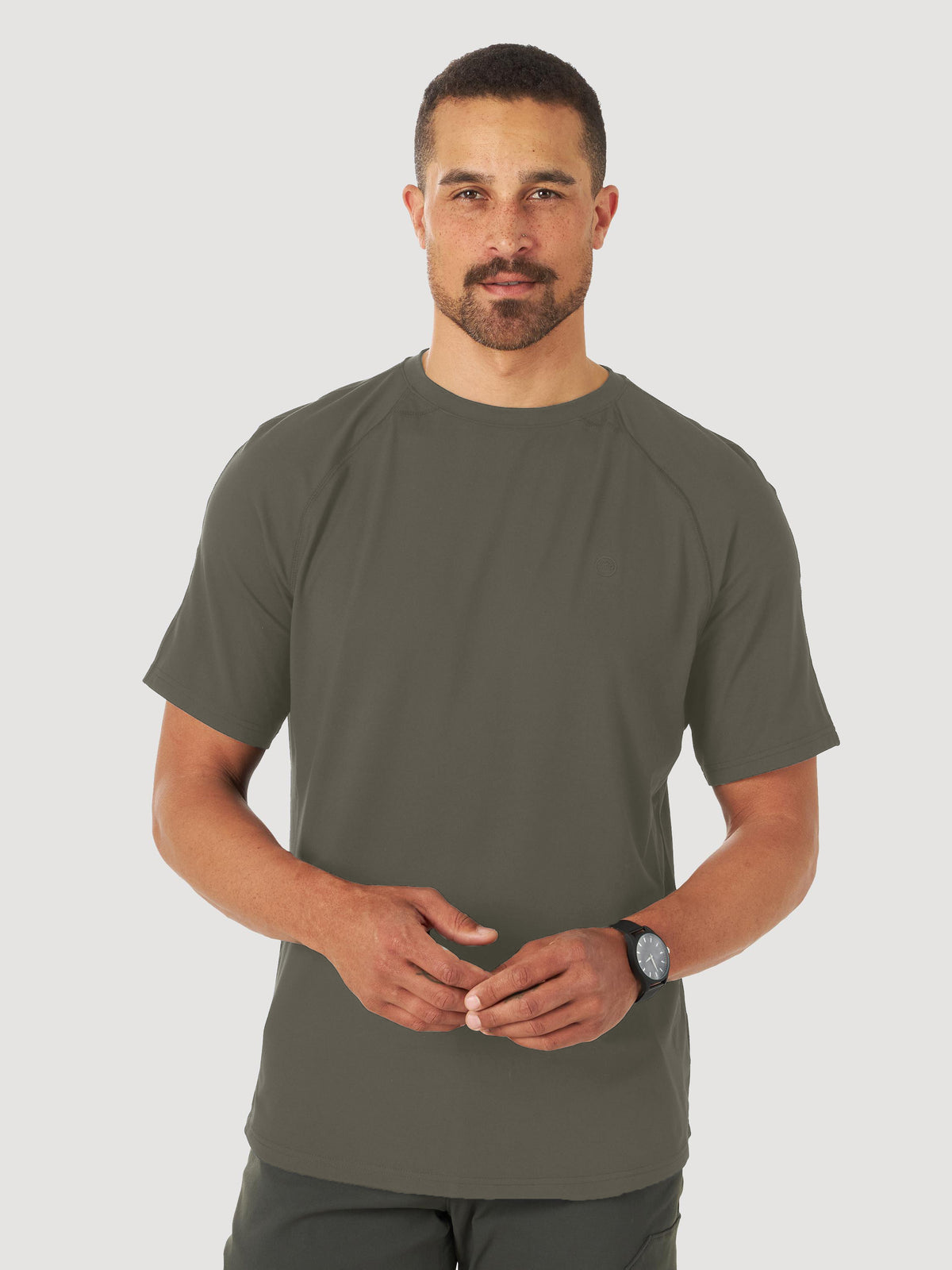 All Terrain Gear Kurzarm Performance Tee in Dusty Olive