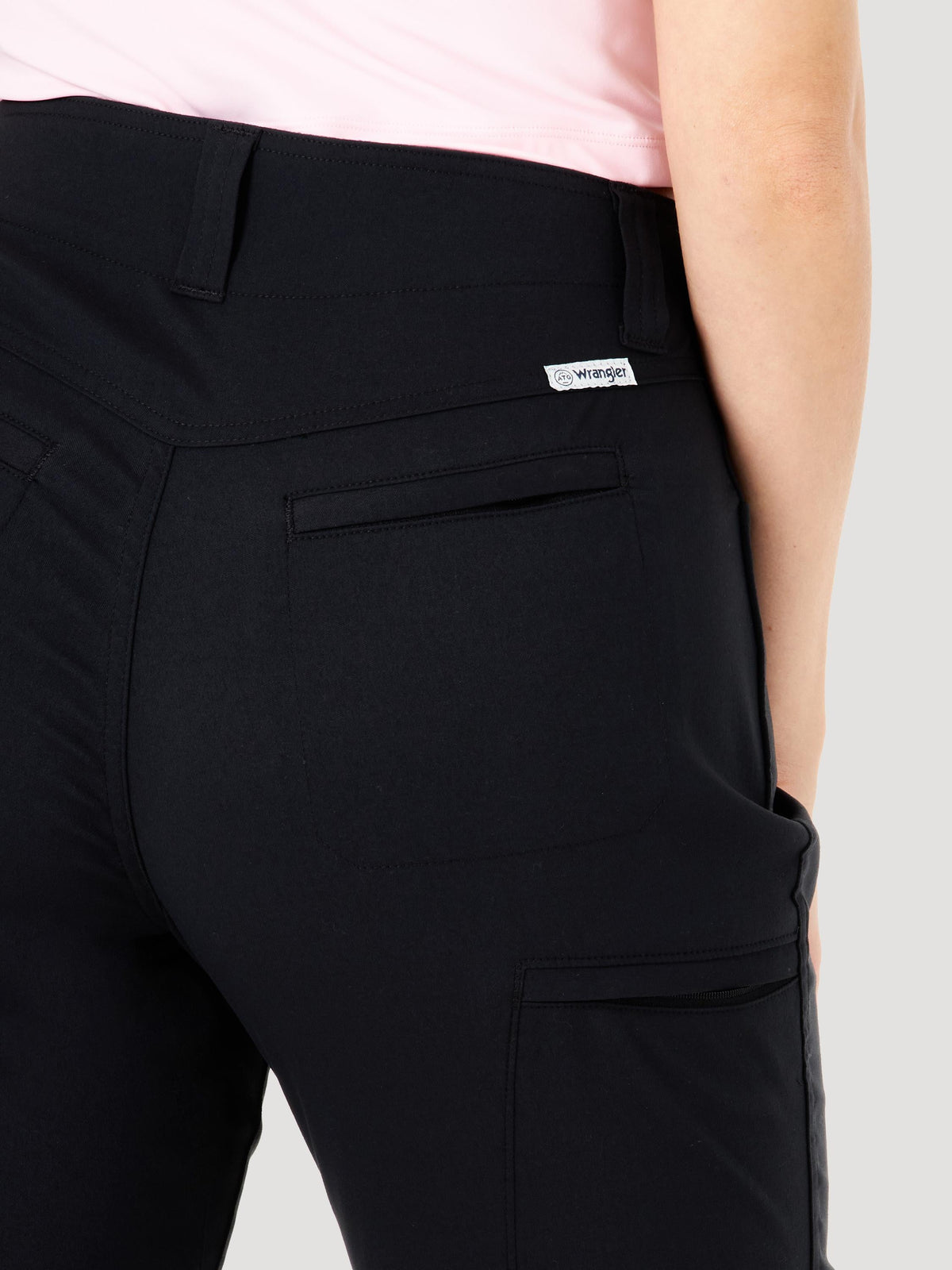 Slim Utility Pants in Black