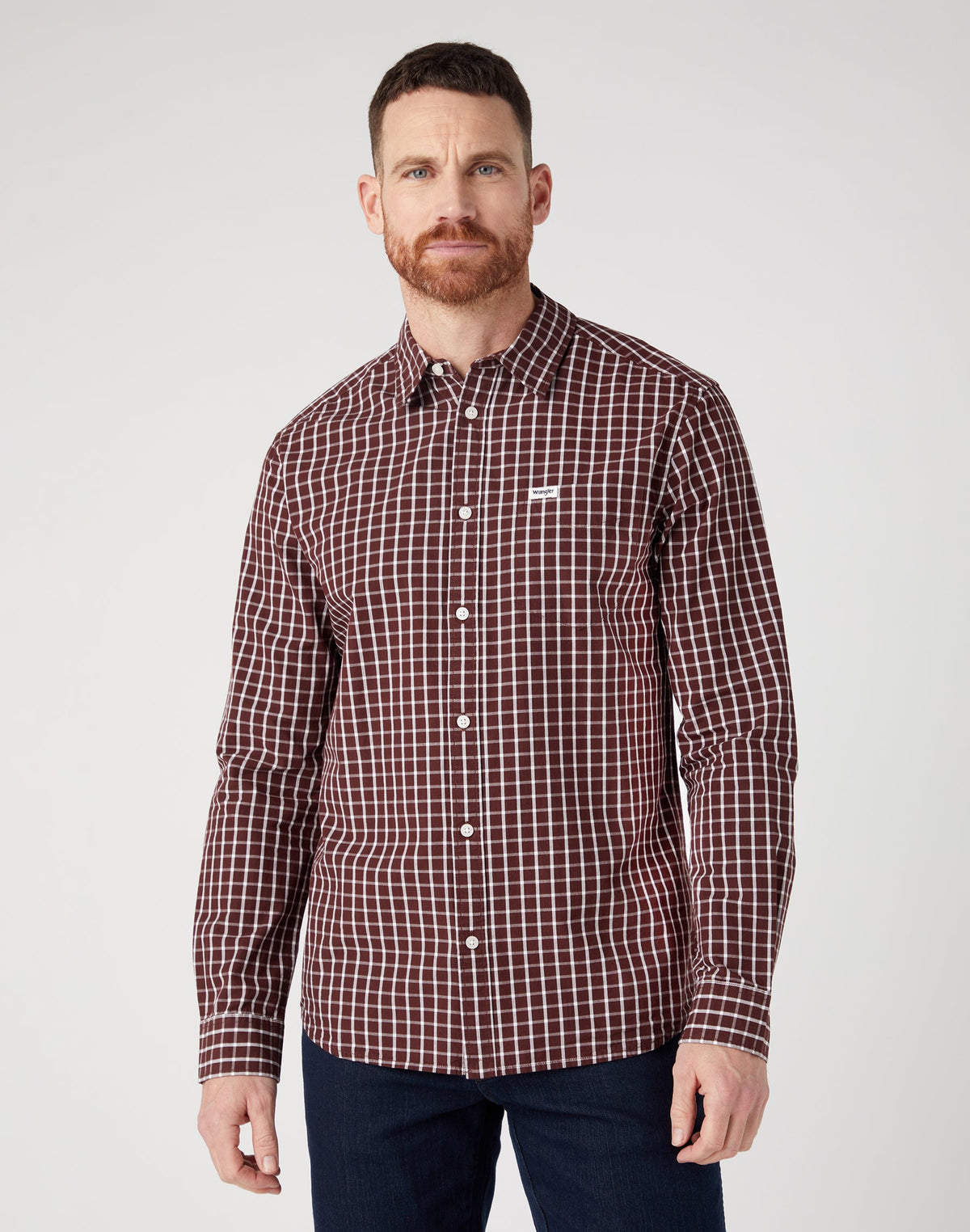 1 Pocket Shirt in Dahlia