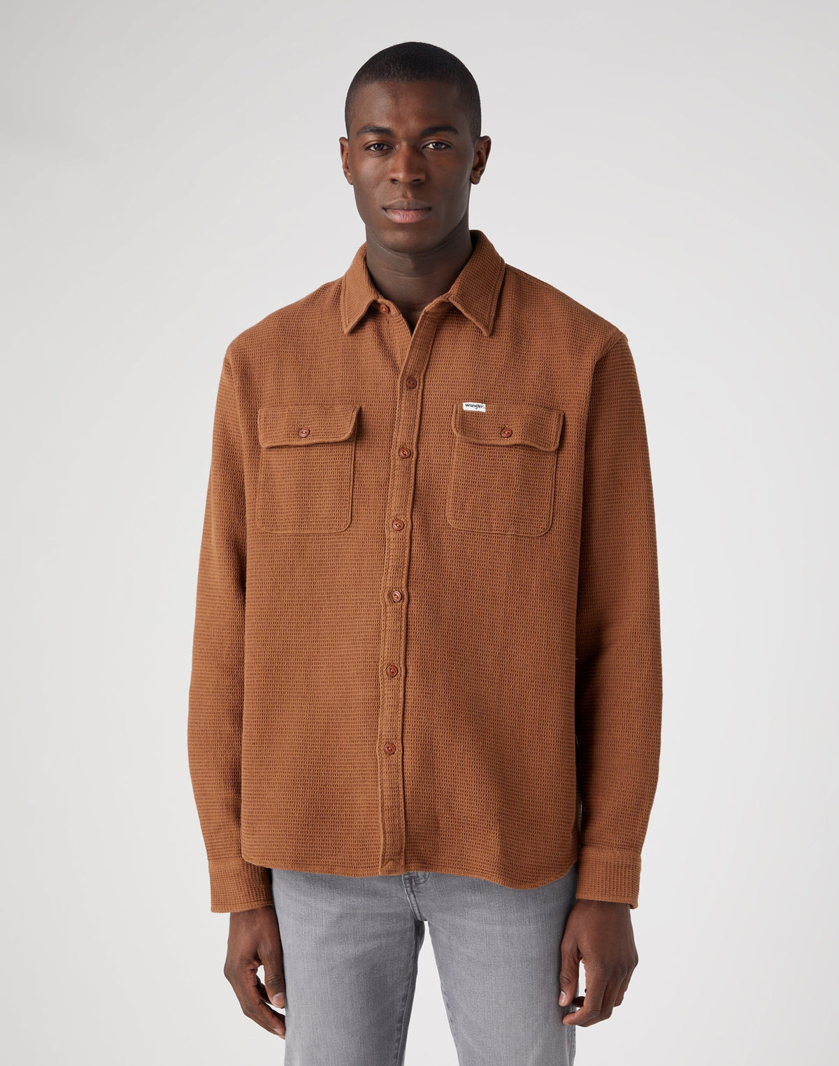Overshirt in Toffee