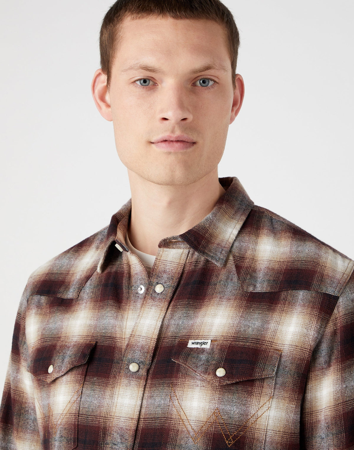 LS Western Shirt in Dahlia