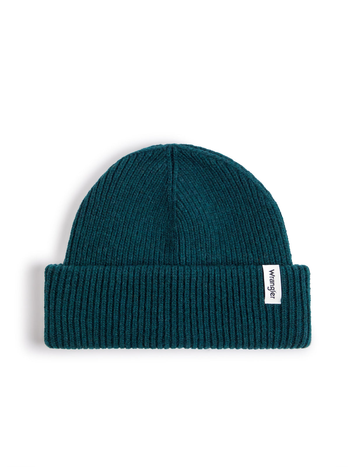 Sign Off Beanie in Deep Teal Green