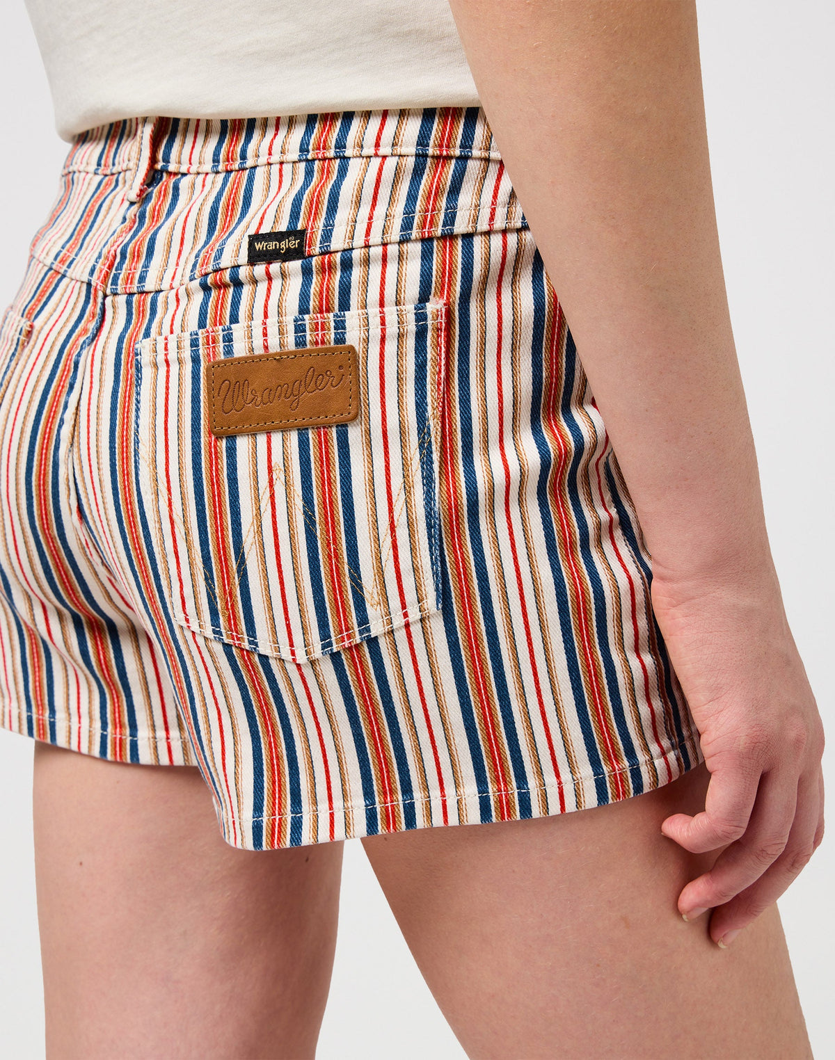 Vintage Short in Americana Stripe