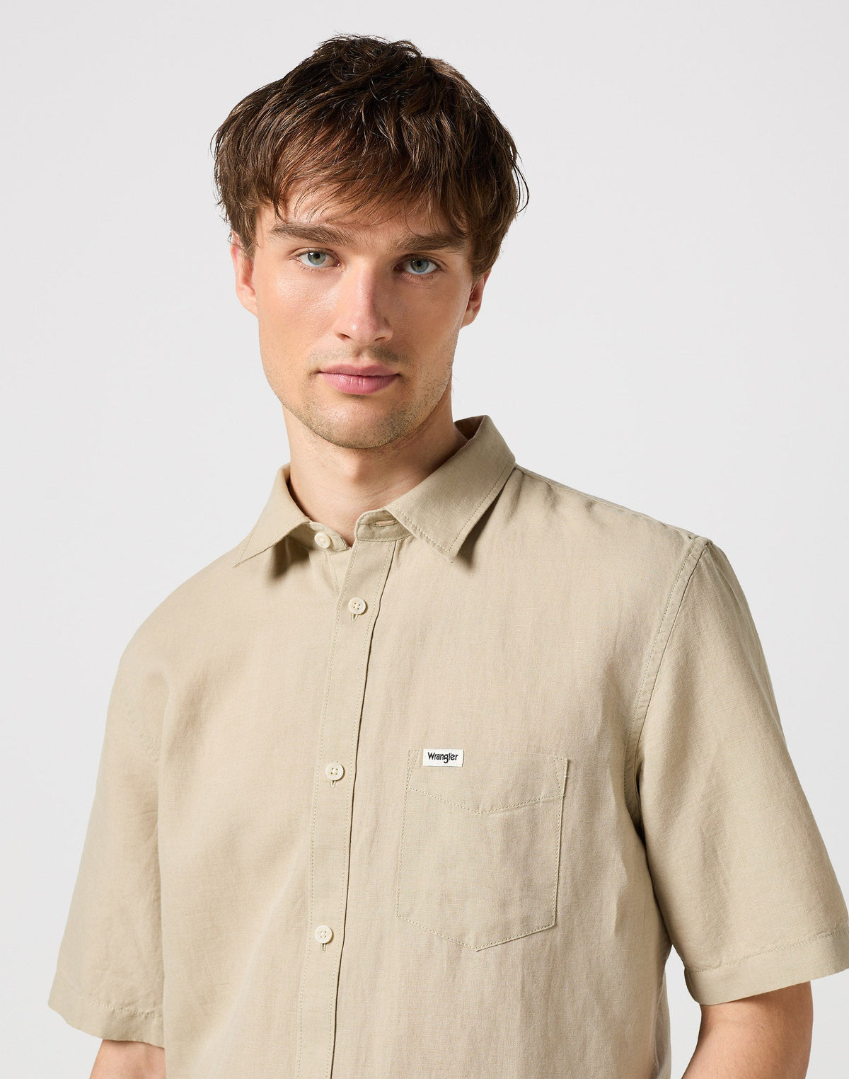 One Pocket Shirt in Plaza Taupe