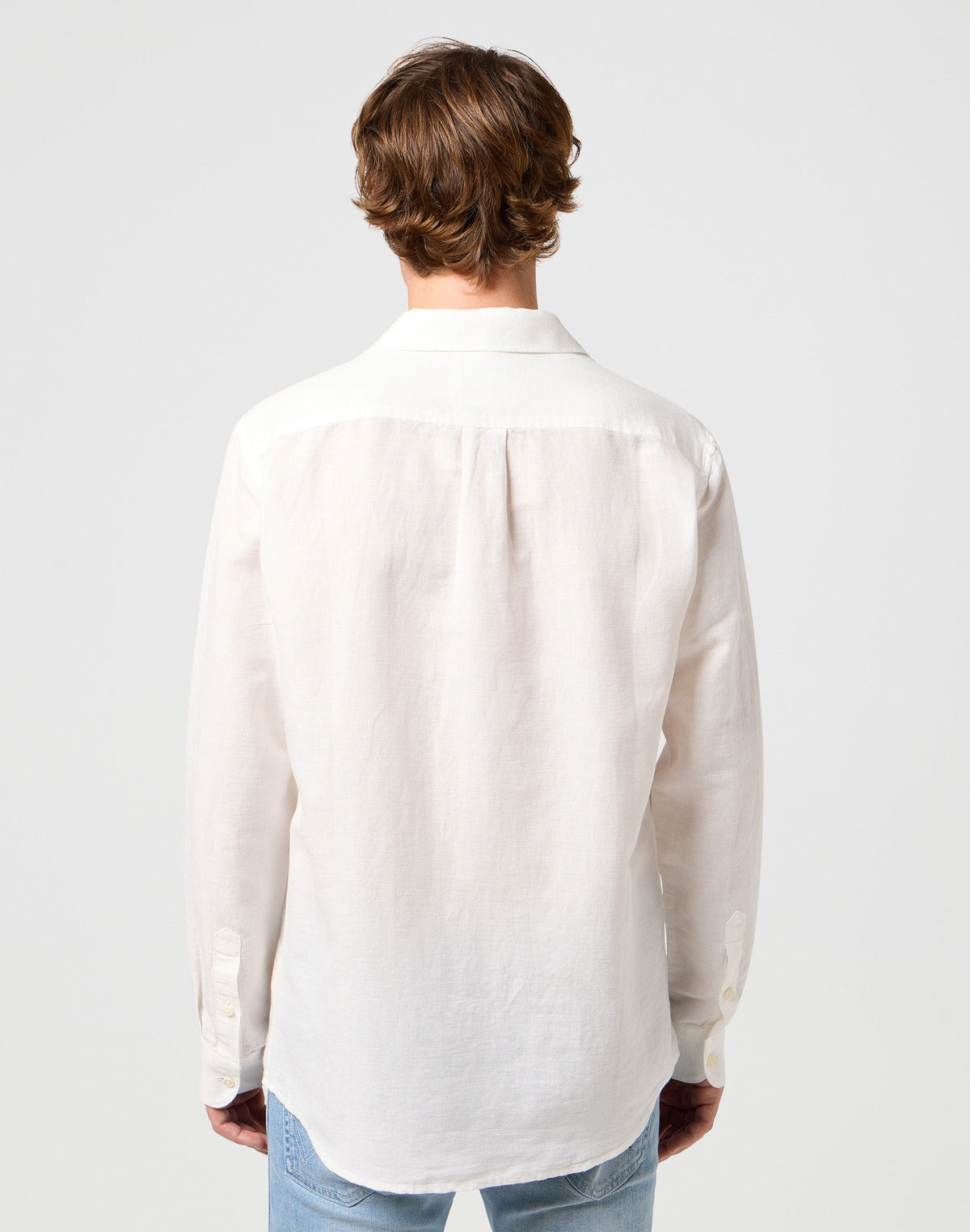 One Pocket Shirt in Worn White