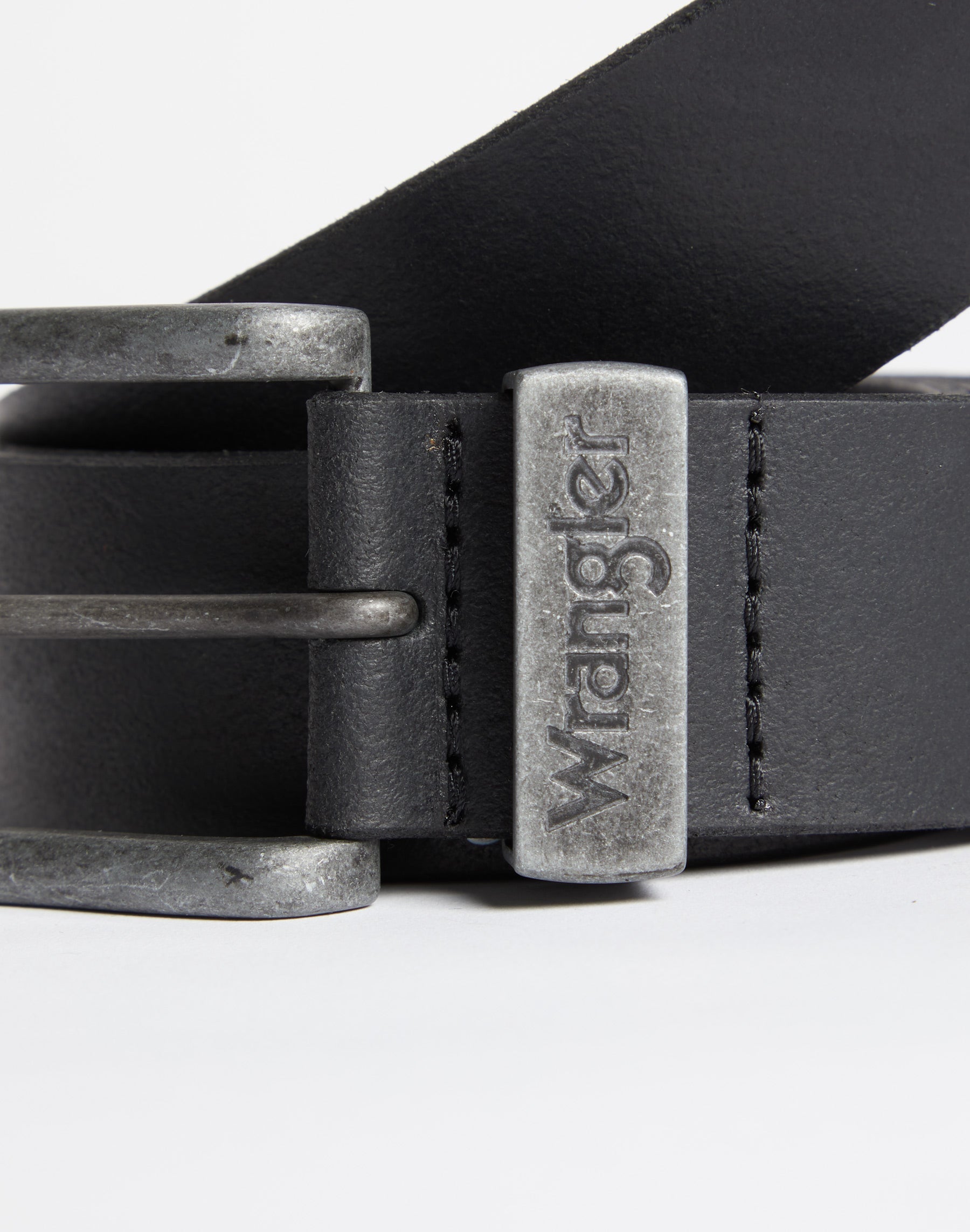 Wrangler Schweiz Store Metal | Official Belt in - WRANGLER Black Switzerland Loop