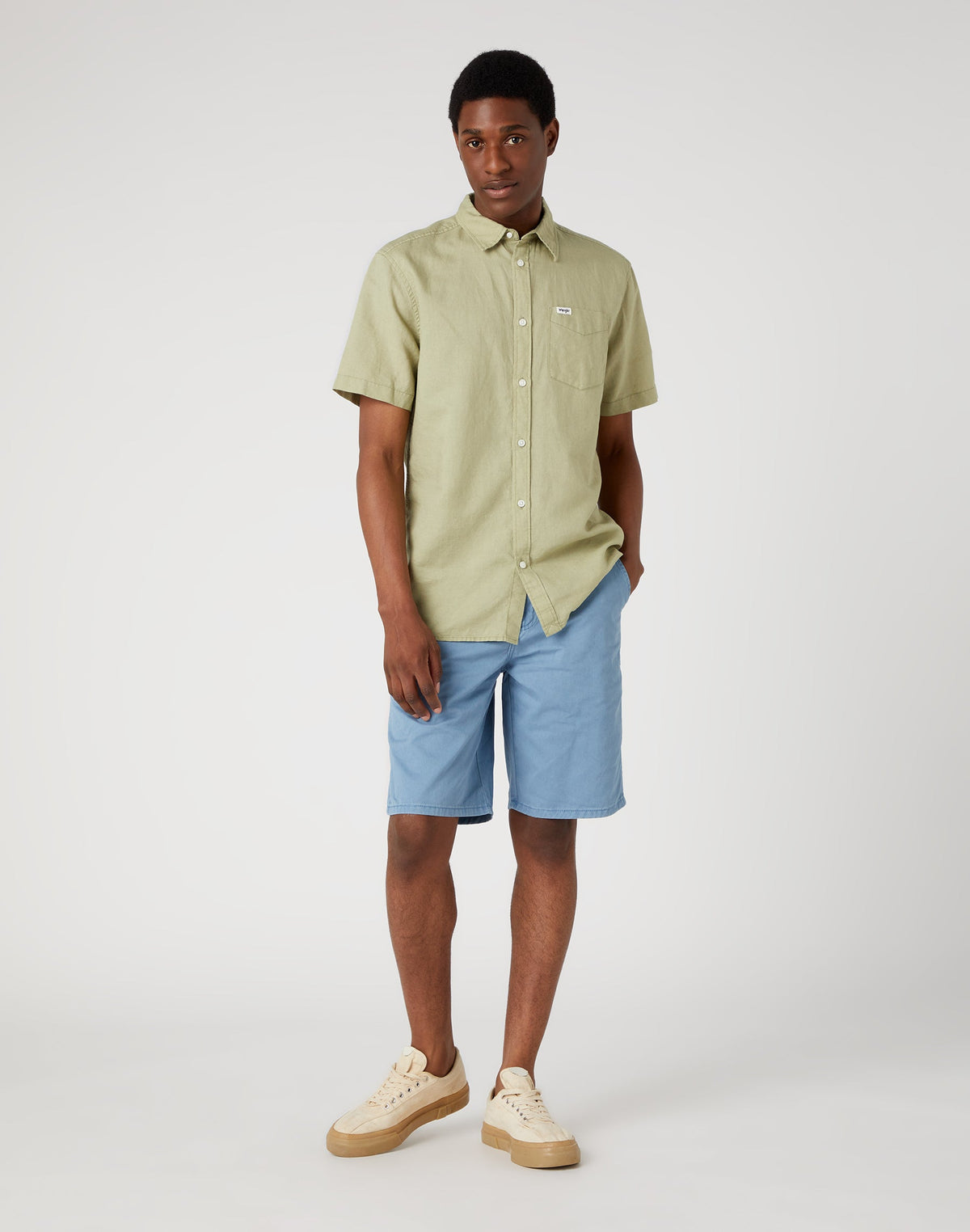 Casey Chino Shorts in Captains Blue