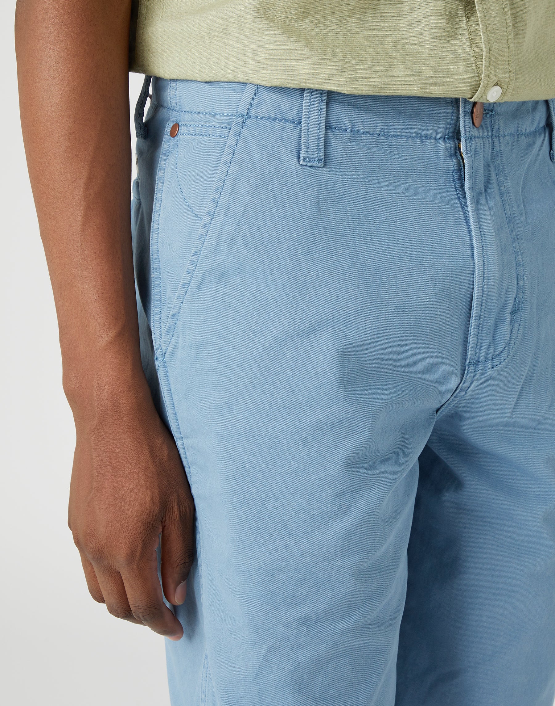 Casey Chino Shorts in Captains Blue