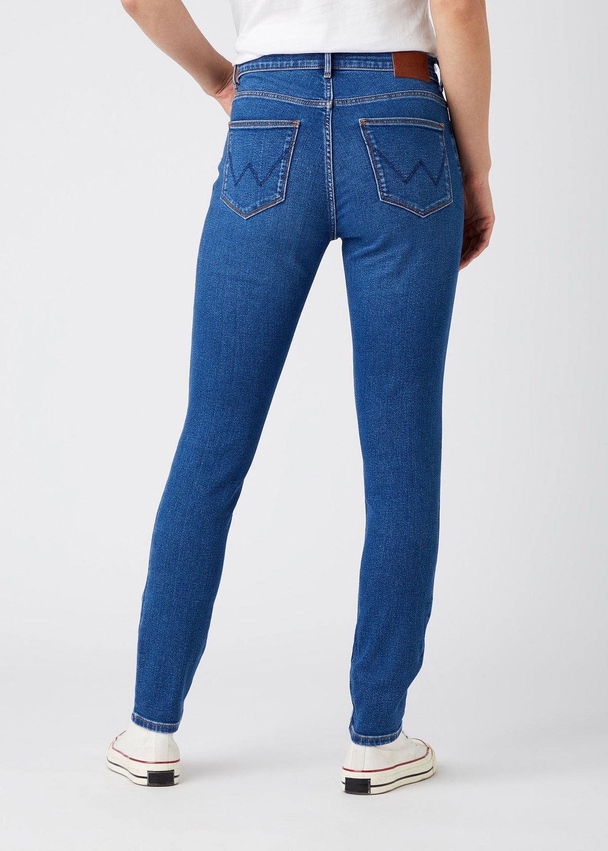 High Rise Skinny Jeans in Camellia