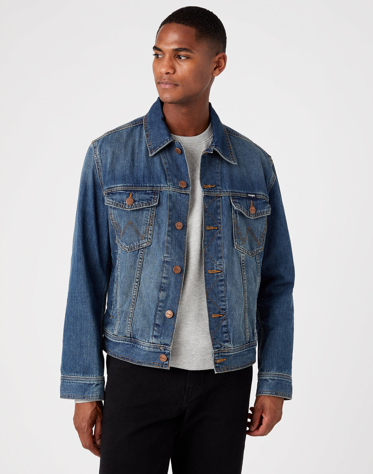 Classic Jacket in Mid Stone