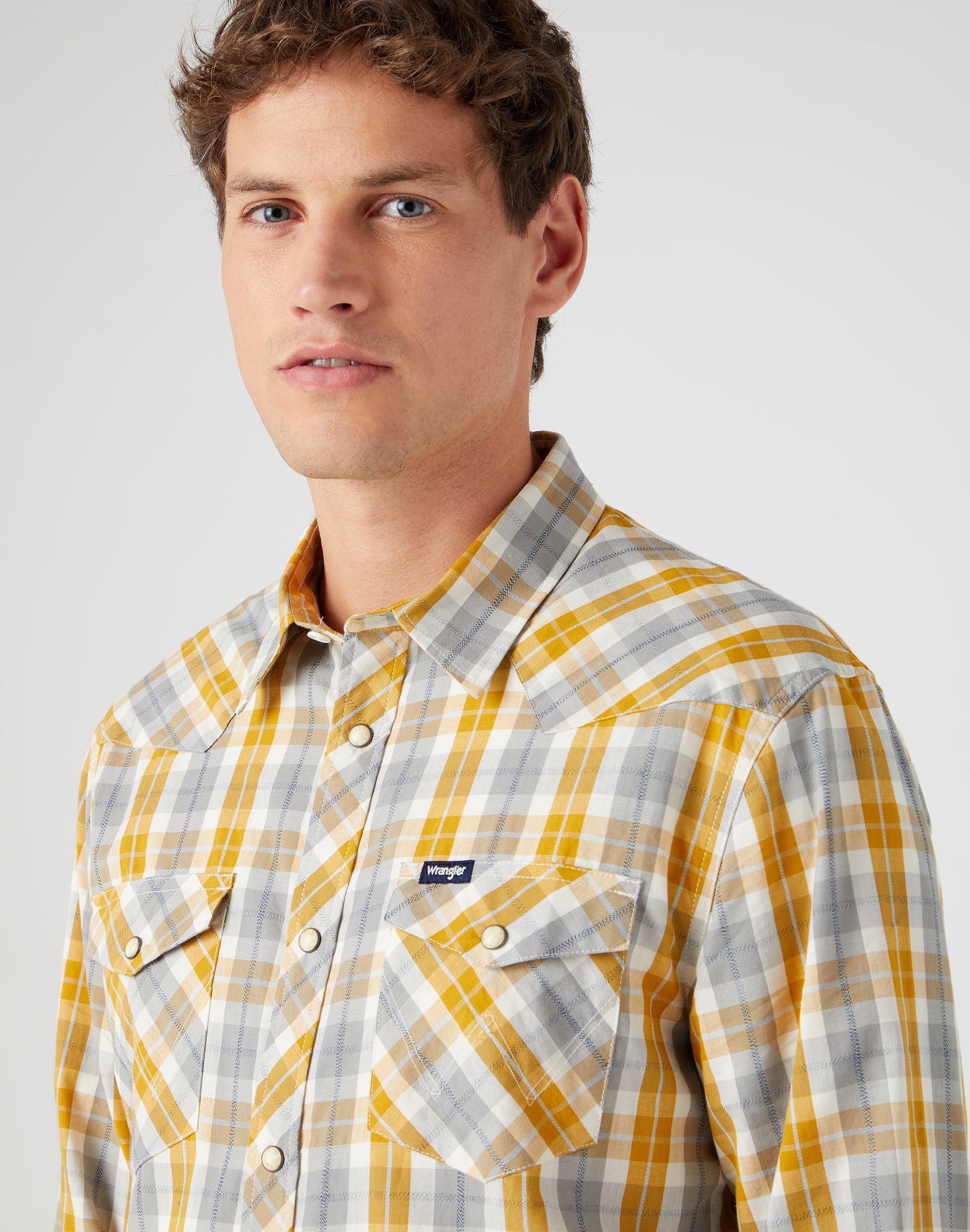 Western Shirt in Wrangler Yellow