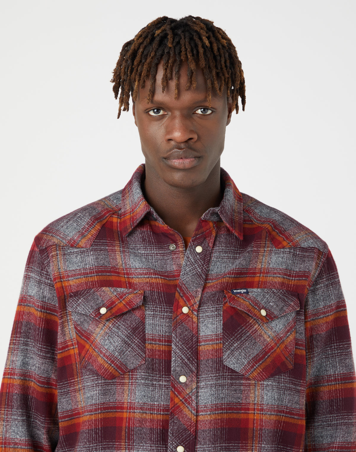 Heritage Shirt in Rhubarb Red
