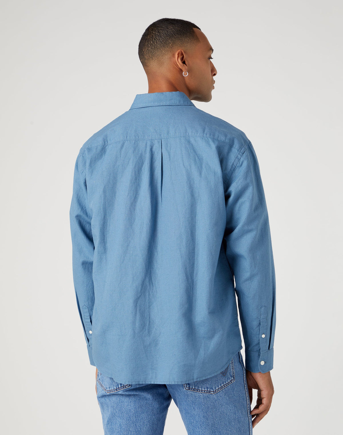 One Pocket Shirt in Captains Blue