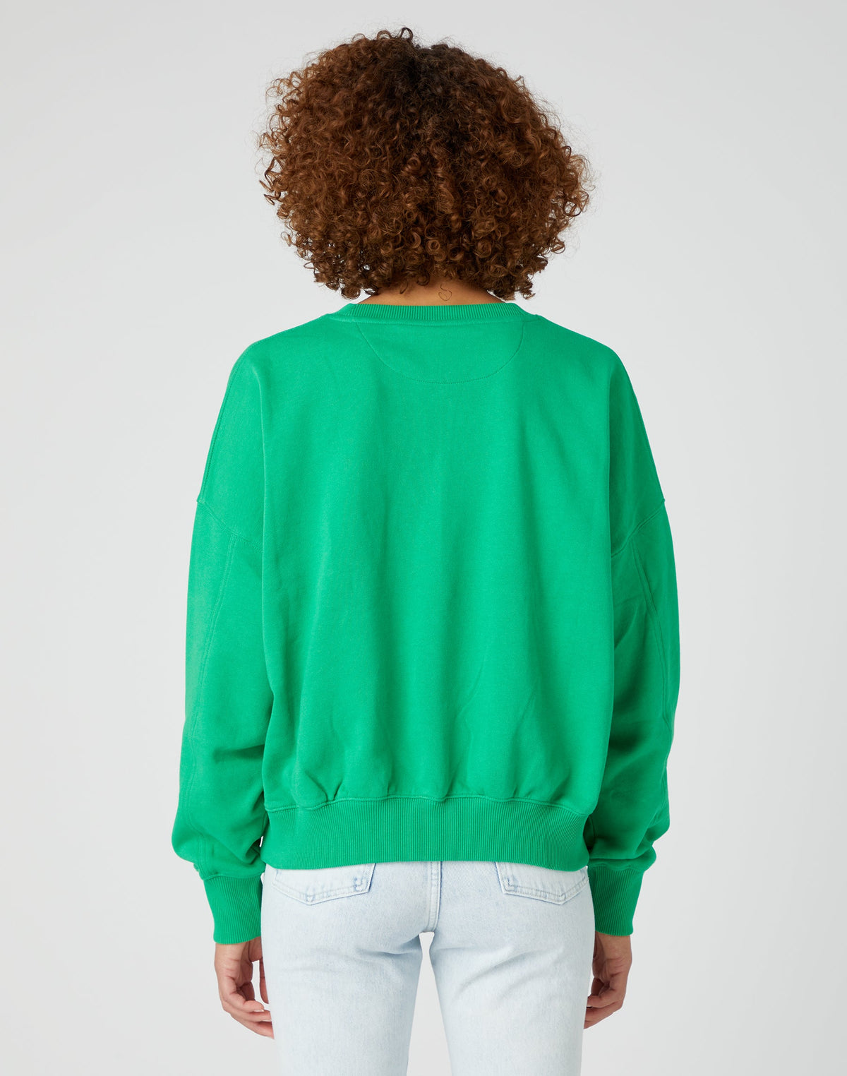 Relaxed Sweatshirt in Bright Green