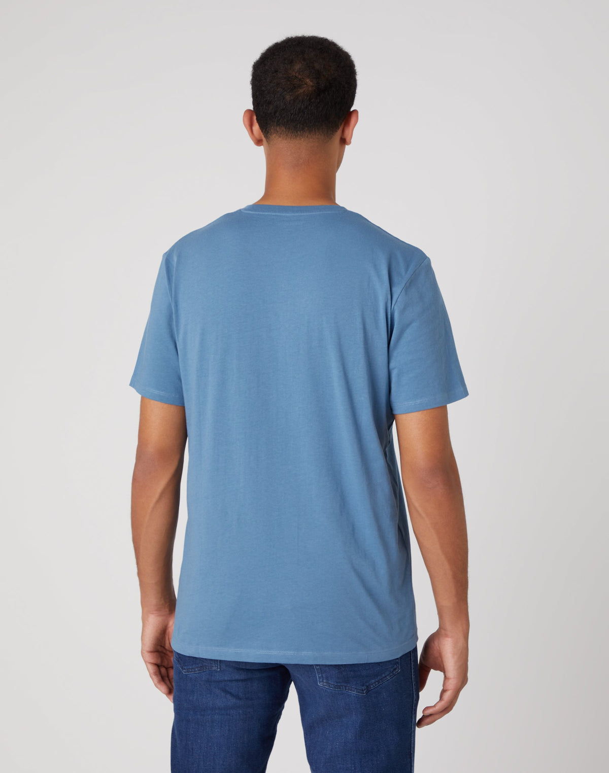 Sign Off Tee in Captains Blue