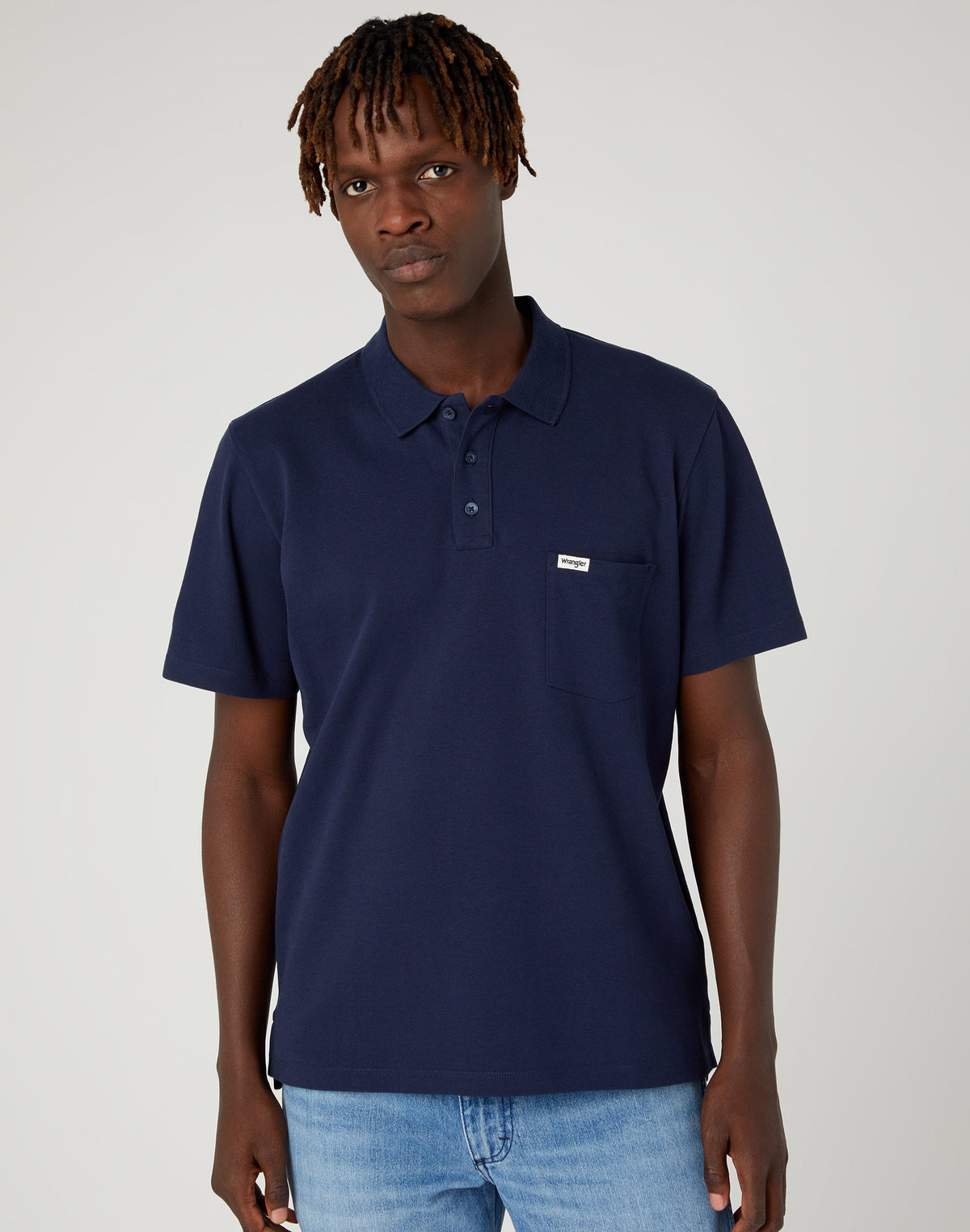 Polo Shirt in Navy