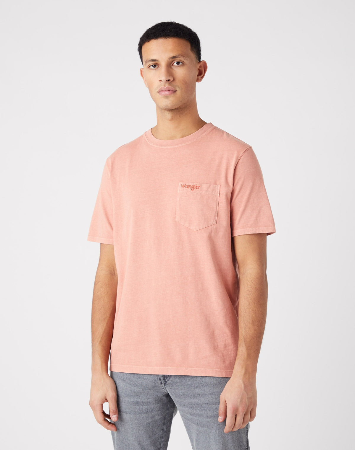 Pocket Tee in Etruscan Red