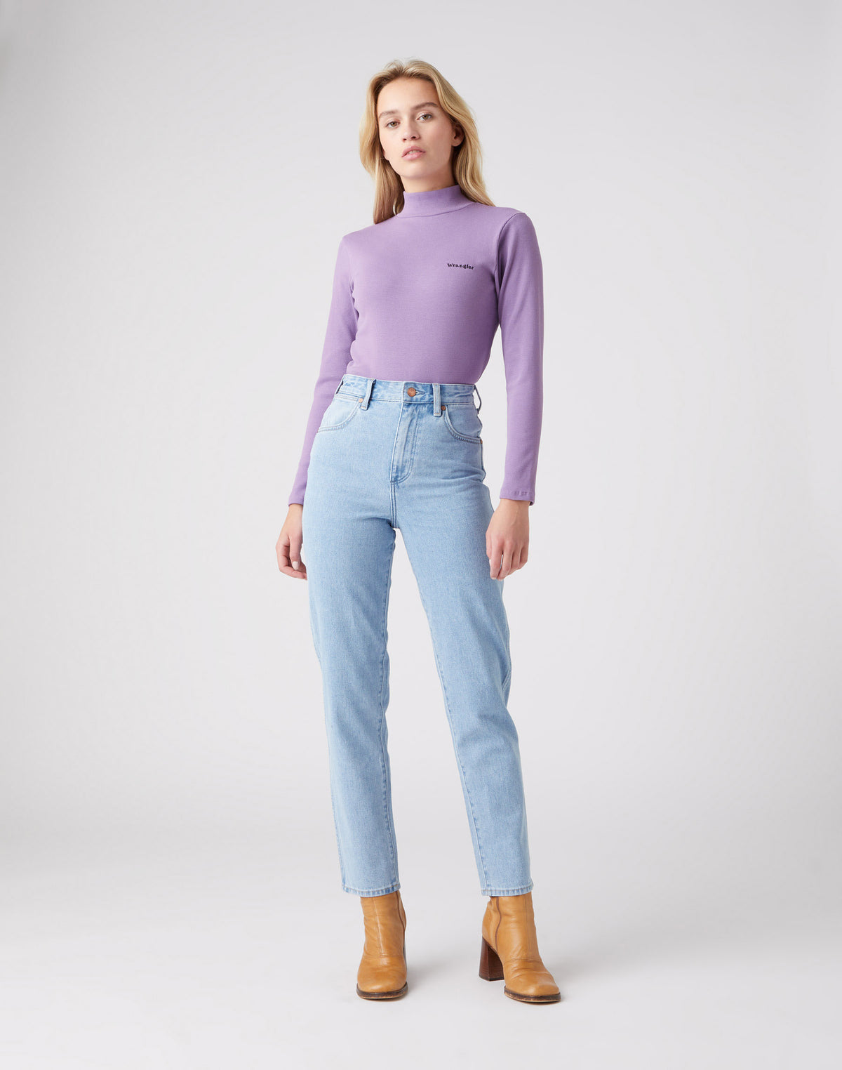 Bodysuit in Orchid Mist