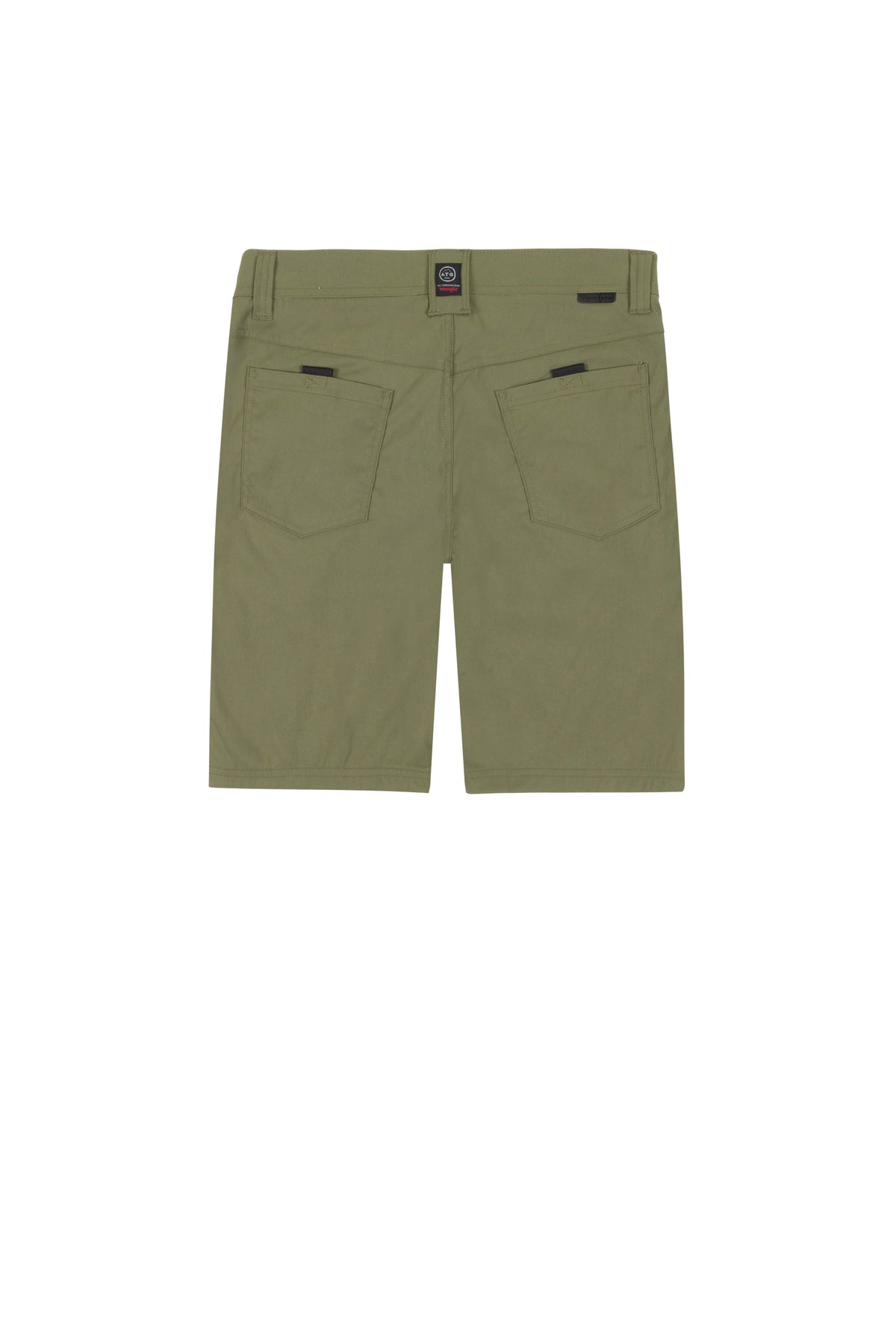 8Pkt Belted Short in Dusty Olive